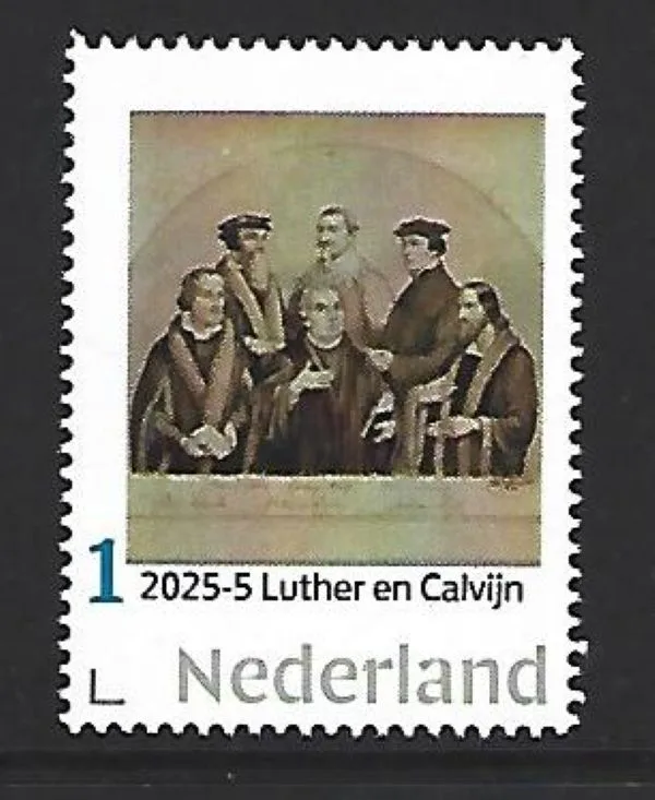 Nederland 2025-5 Reformatie: Luther en Calvijn postfris/mnh5