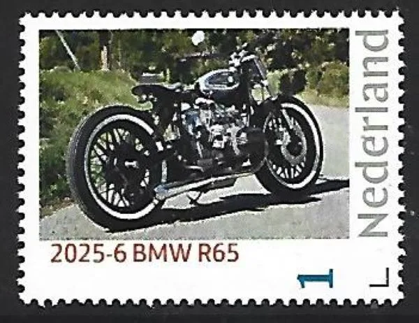 Netherlands 2025-6 Motorcycle: BMW R65 MNH