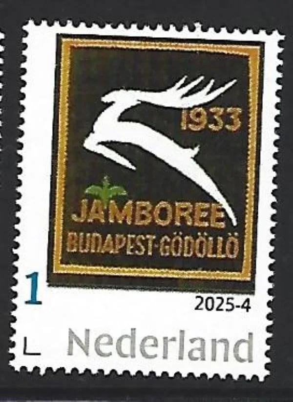 Pays-Bas 2020-4 Scoutisme : 4e jamboree mondial Budapest Hongrie 1933 neuf/ncc