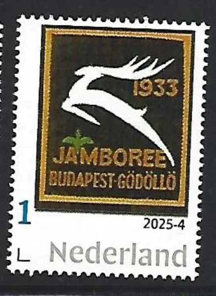 Nederland 2020-4 Scouting: 4e world jamboree Budapest Hungary 1933 postfris/mnh