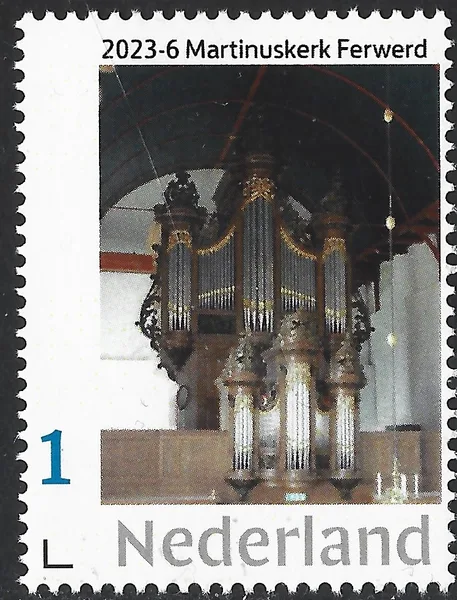 Nederland 2023-6 Orgel Organ: Martinuskerk Ferwerd postfris/mnh
