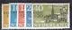Nederland 842-846 Zomerzegels, steden en dorpen 1965 postfris/mnh