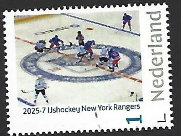 Nederland 2025-7 IJshockey Ice Hockey: New York Rangers postfris/mnh
