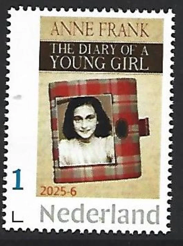 Nederland 2025-6 Anne Frank dagboek postfris/mnh