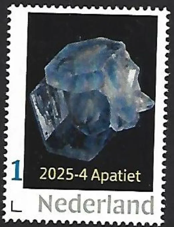 Netherlands 2025-4 Minerals Apatite MNH