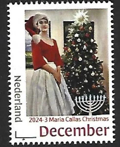 Netherlands 2024-3 Maria Callas Christmas MNH