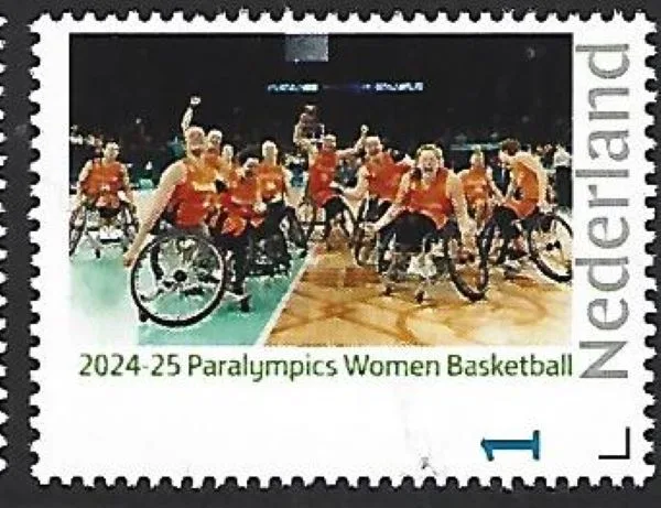 Netherlands 2024-25 Paralympics Women Basketball Team MNH