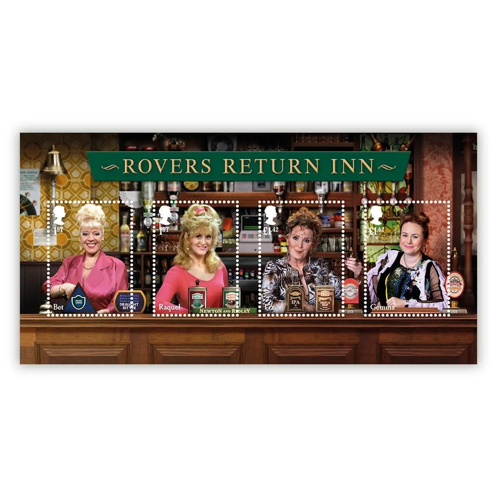 Großbritannien 2020 Coronation Street Block postfris/mnh