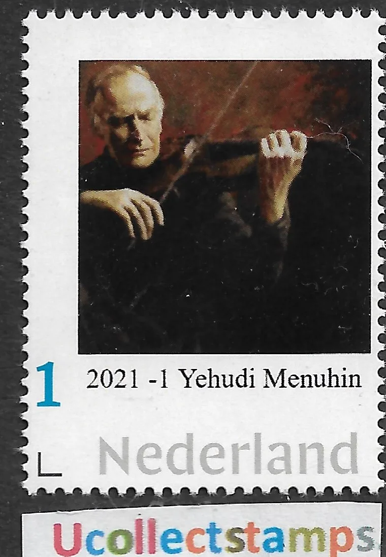 Niederlande 2021 Yehudi Menuhin Bratschist postfrisch