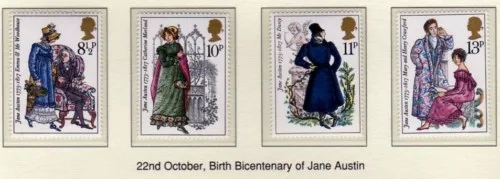 Großbritannien 1975 Jane Austen postfrisch/mnh