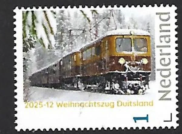 Netherlands 2025-12 Train: Weinachtszug Germany MNH