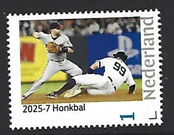 Nederland 2025-7 Honkbal Baseball postfris/mnh