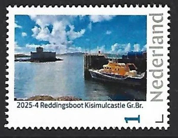 Netherlands 2025-4 Lifeboat Kisimulcastle Scotland MNH