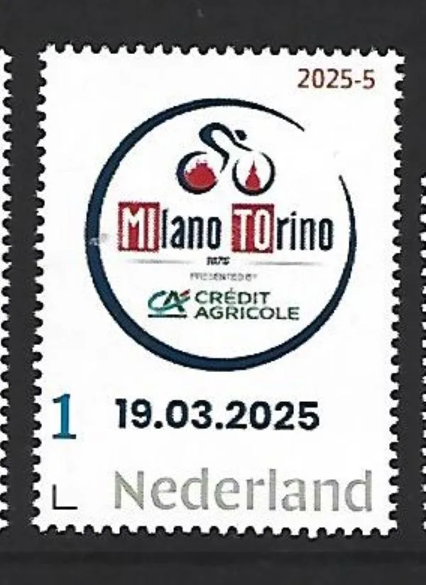 Nederland 2025-5 Wielrennen Cycling: Milan-Torino posfris/mnh