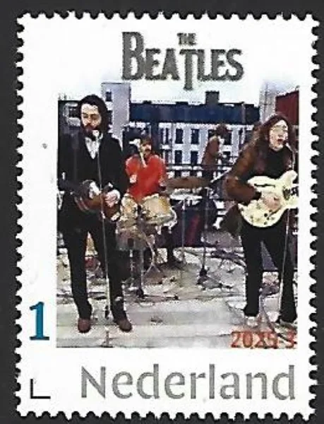 Netherlands 2025-3a The Beatles MNH