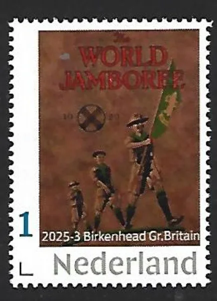 Netherlands 2025-3 Scouting: 3rd World Jamboree Birkenhead Gr. Britain MNH