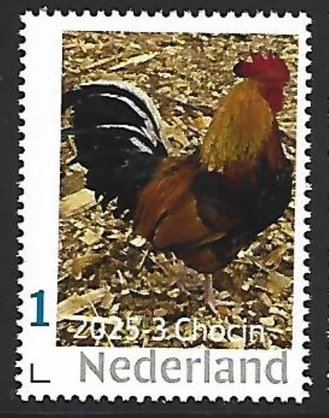 Nederland 2025-3 Kip: Chocin postfris/mnh